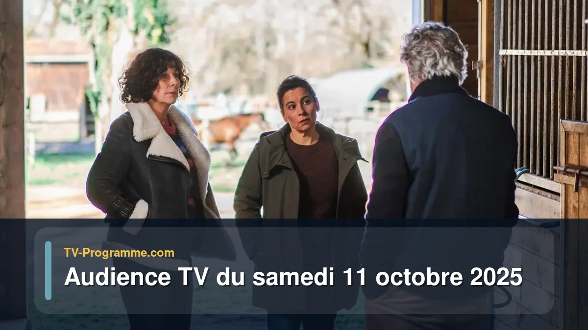Audience TV du Samedi 11 octobre 2025