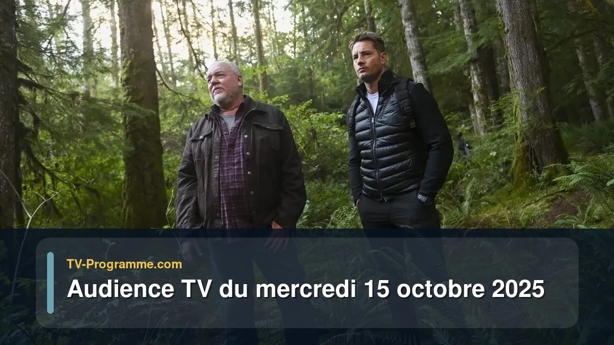 Audience TV du Mercredi 15 octobre 2025