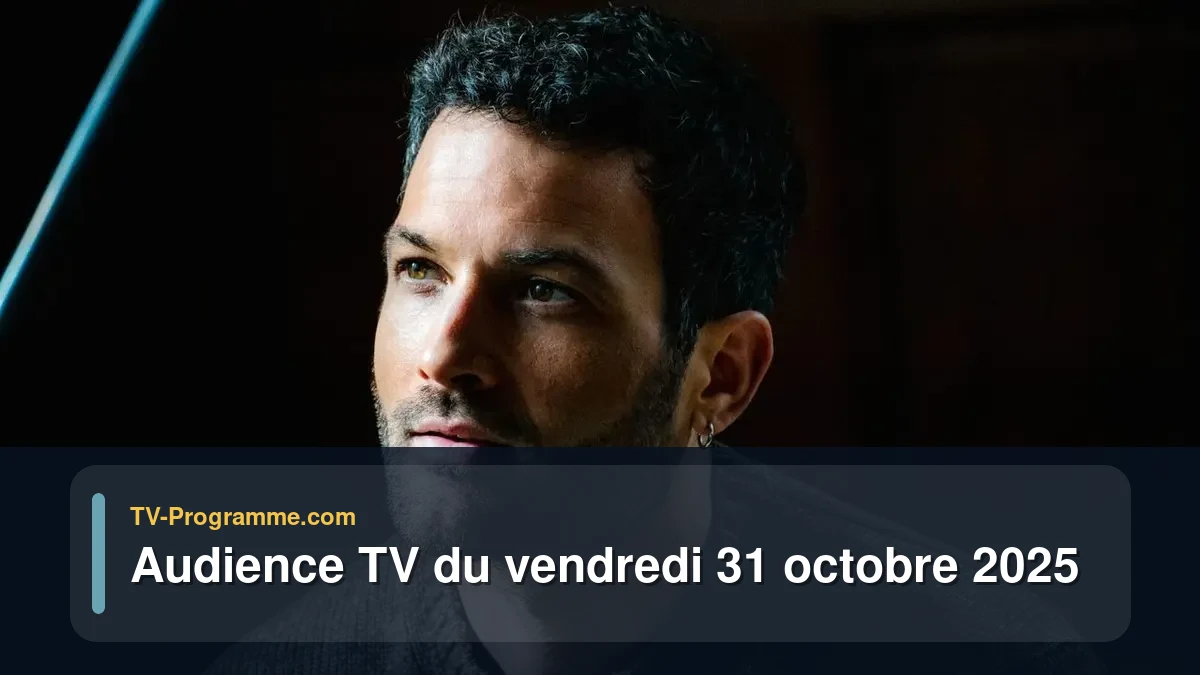 Audience TV du Vendredi 31 octobre 2025