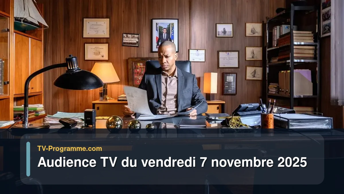 Audience TV du Vendredi 7 novembre 2025