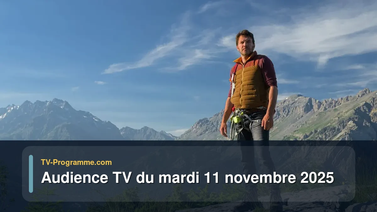Audience TV du Mardi 11 novembre 2025
