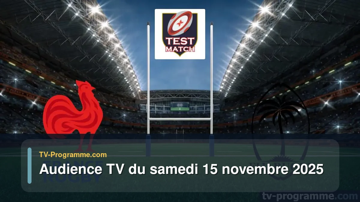 Audience TV du Samedi 15 novembre 2025