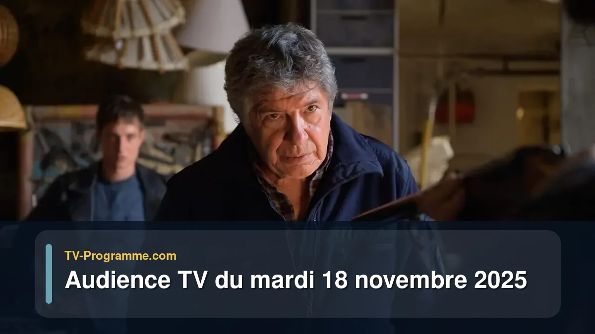 Audience TV du Mardi 18 novembre 2025