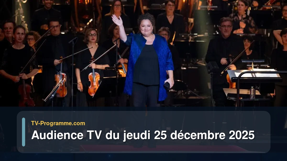 Audience TV du Jeudi 25 décembre 2025