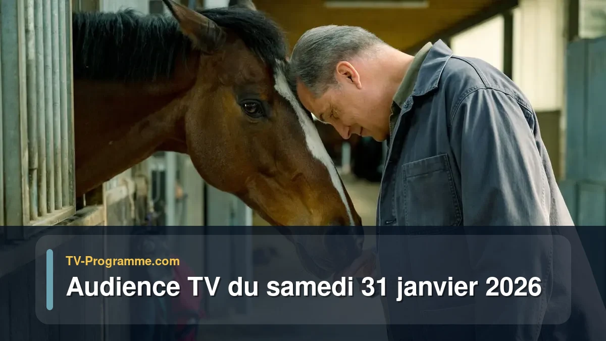 Audience TV du Samedi 31 janvier 2026