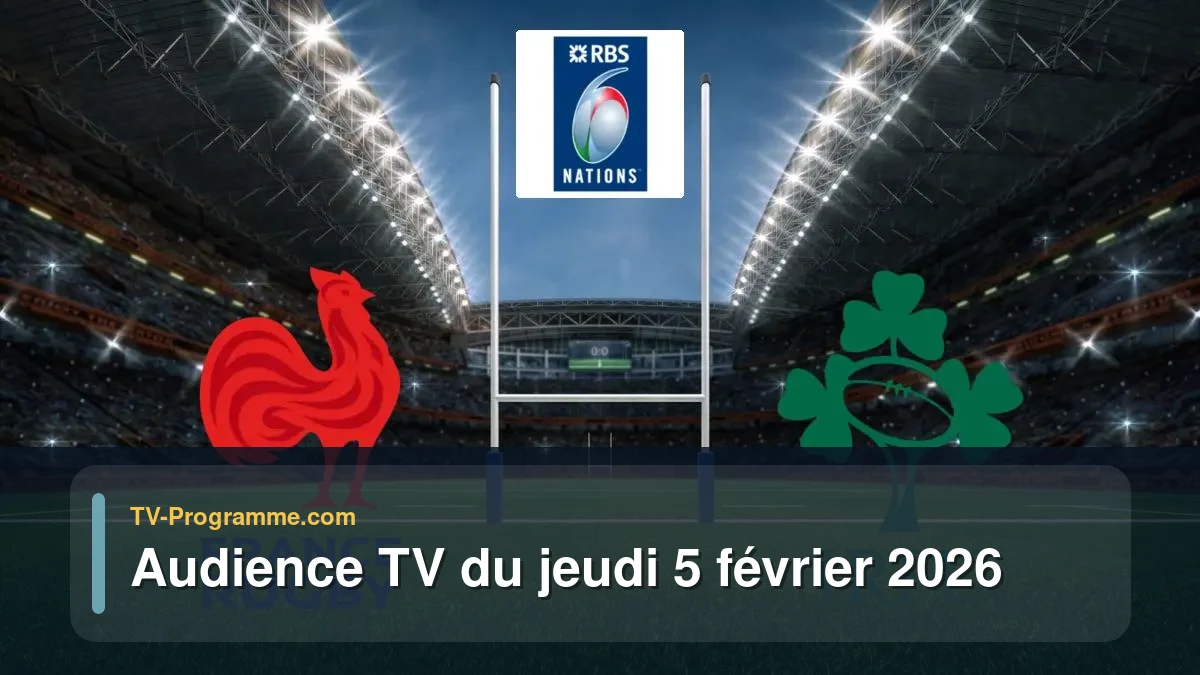 Audience TV du Jeudi 5 février 2026