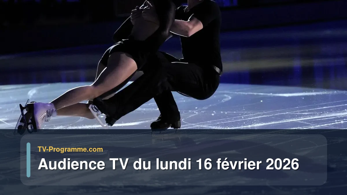 Audiences TV et audimat en prime time du Lundi 16 février 2026