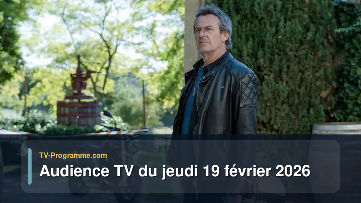 Audience TV du Jeudi 19 février 2026
