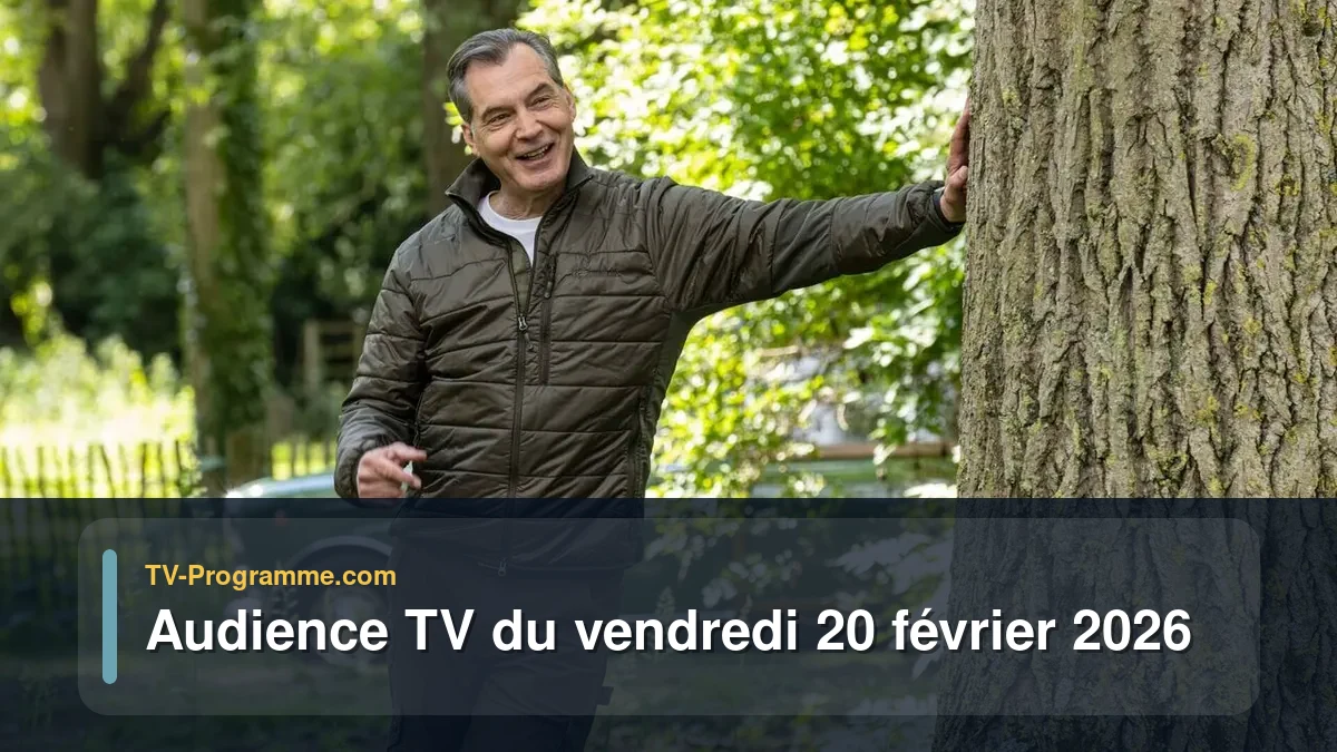 Audiences TV et audimat en prime time du Vendredi 20 février 2026