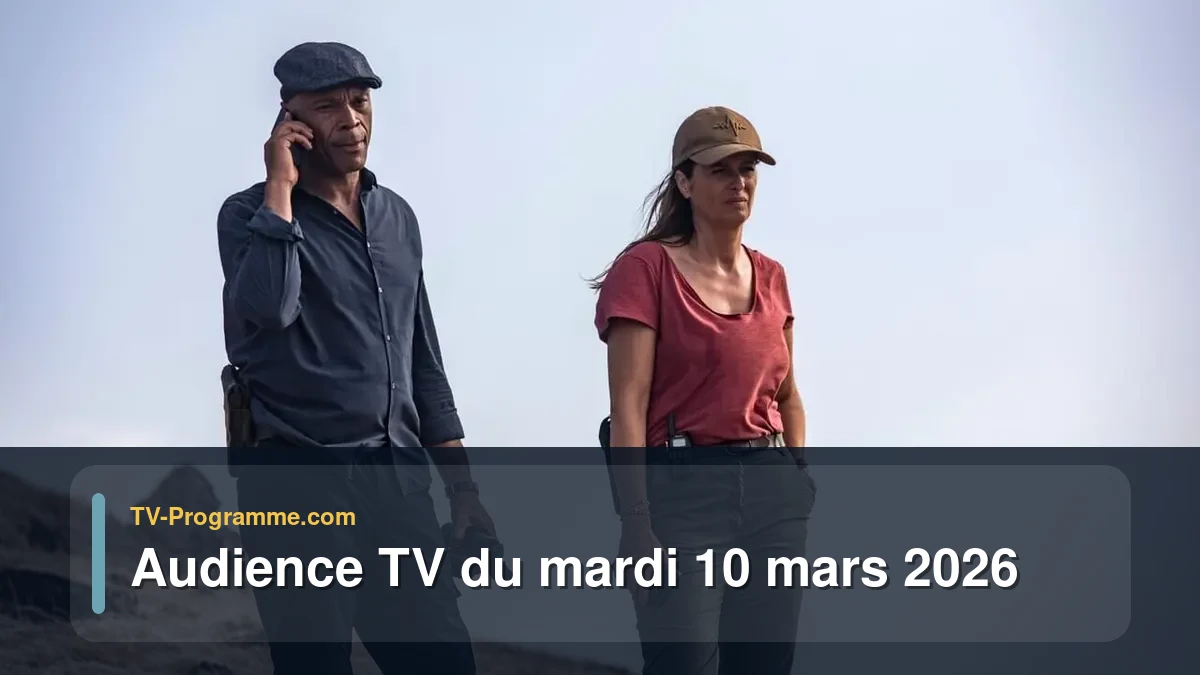 Audiences TV et audimat en prime time du Mardi 10 mars 2026