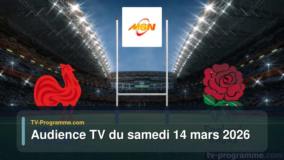 Audiences TV et audimat en prime time du Samedi 14 mars 2026