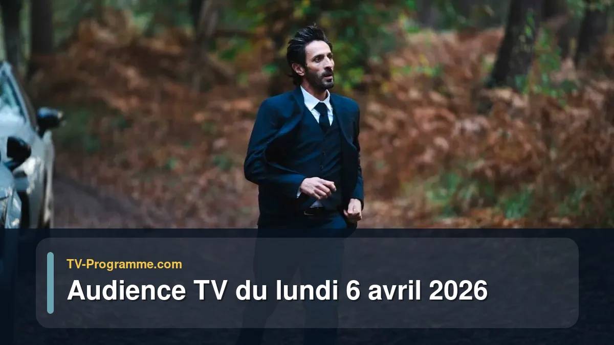 Audiences TV et audimat en prime time du Lundi 6 avril 2026