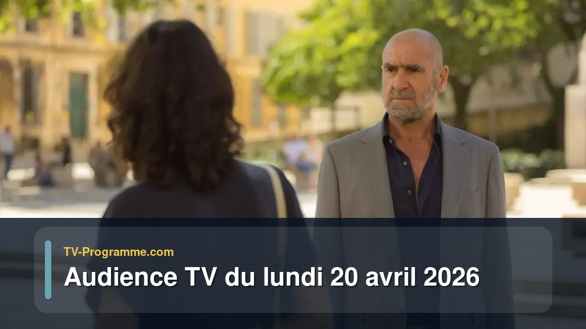 Audiences TV et audimat en prime time du Lundi 20 avril 2026