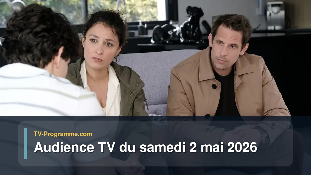 Audience TV du Samedi 2 mai 2026