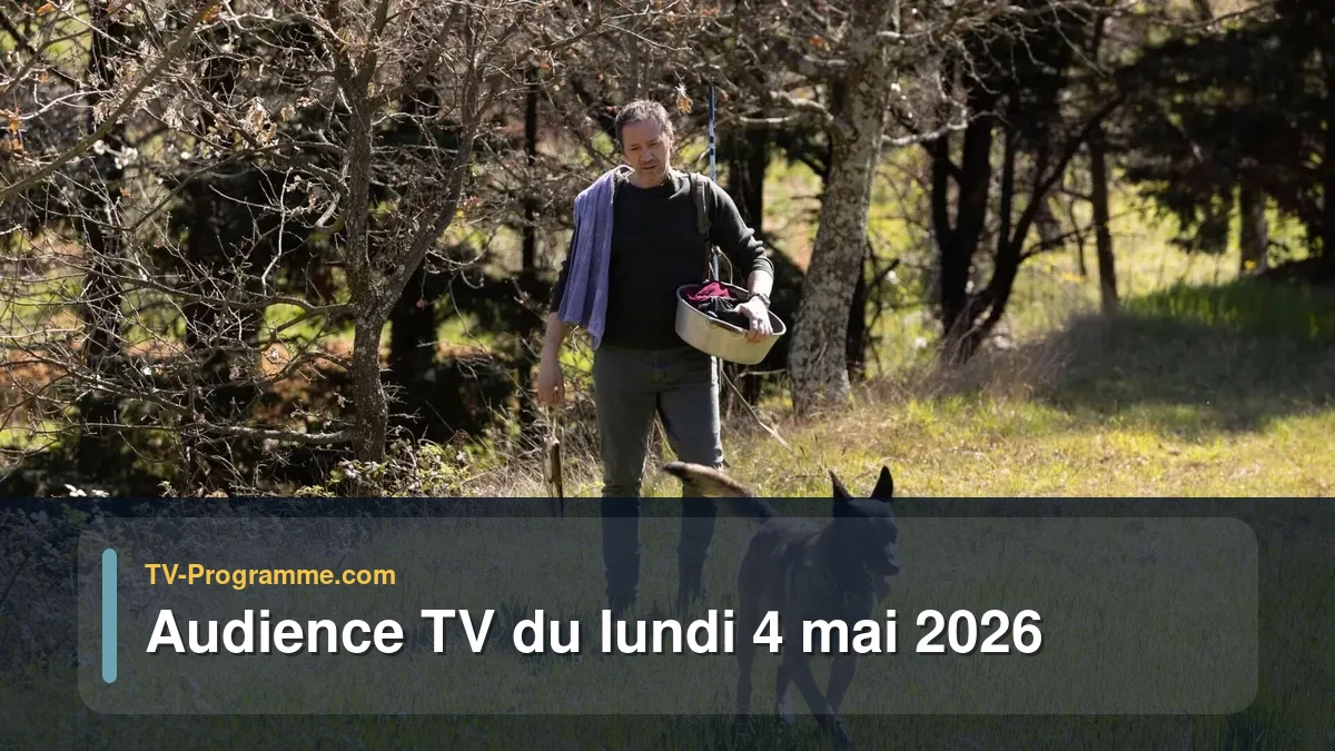 Audiences TV et audimat en prime time du Lundi 4 mai 2026