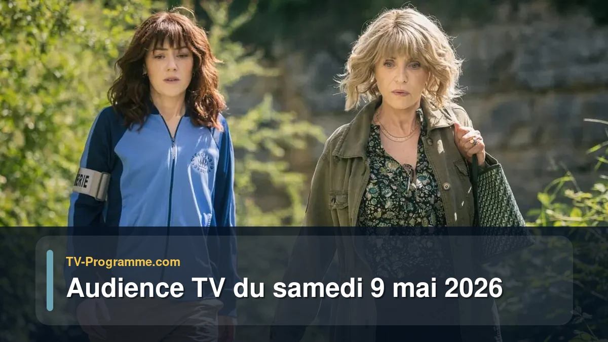 Audiences TV et audimat en prime time du Samedi 9 mai 2026
