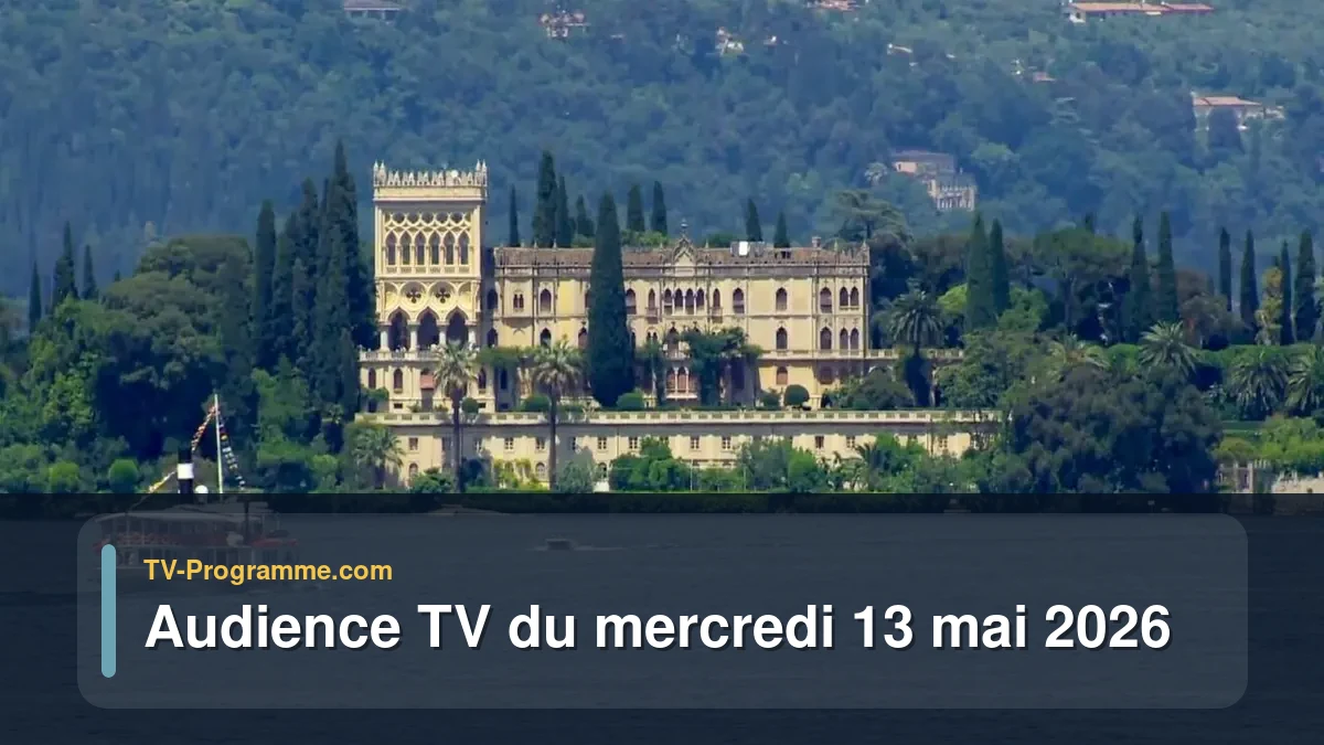 Audience TV du Mercredi 13 mai 2026