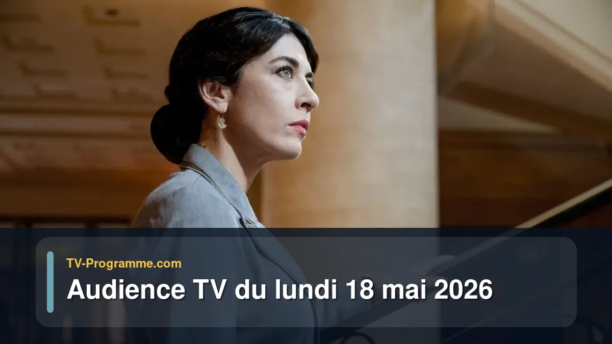 Audiences TV et audimat en prime time du Lundi 18 mai 2026