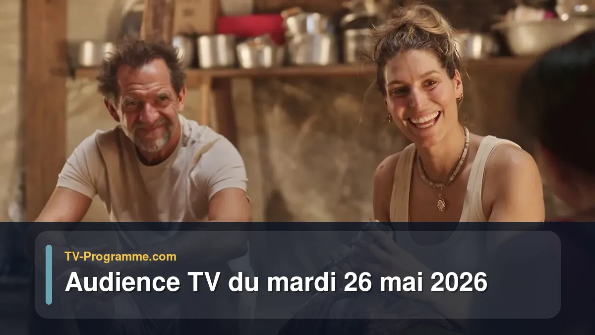 Audience TV du Mardi 26 mai 2026