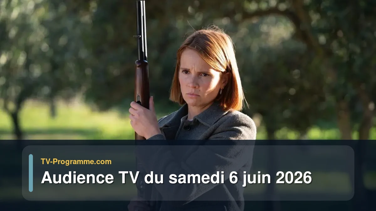 Audiences TV et audimat en prime time du Samedi 6 juin 2026