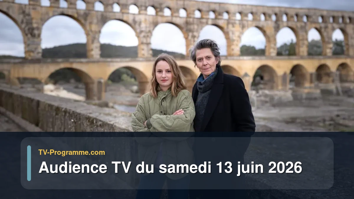 Audience TV du Samedi 13 juin 2026