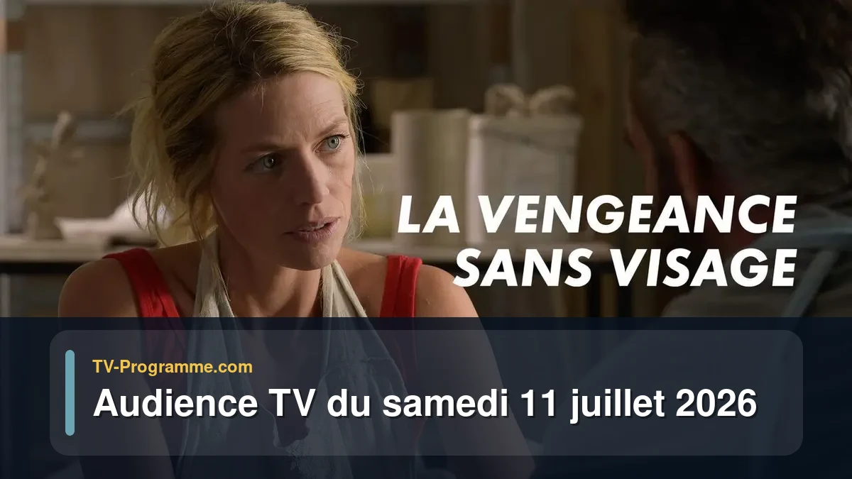 Audience TV du Samedi 11 juillet 2026