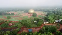 Visuel de Auroville, la cité utopique