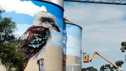 Australie, le street art s'invite sur les silos