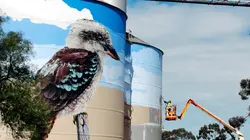 Australie, le street art s'invite sur les silos