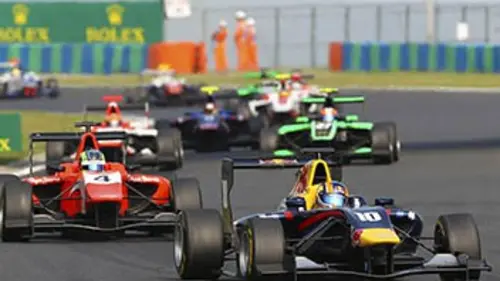 4e manche. 2e course Automobilisme GP3 Series 2017