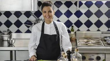 La mousse au chocolat chaude à la crème de châtaigne fumée
