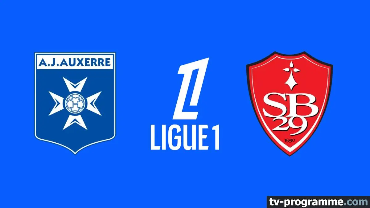 Auxerre / Brest Football Ligue 1 McDonald's 2025-2026