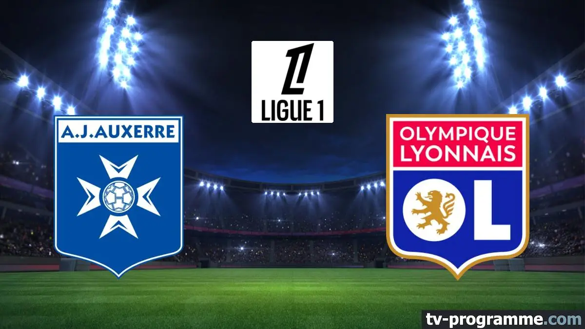 Auxerre / Lyon Football Ligue 1 McDonald's 2025-2026