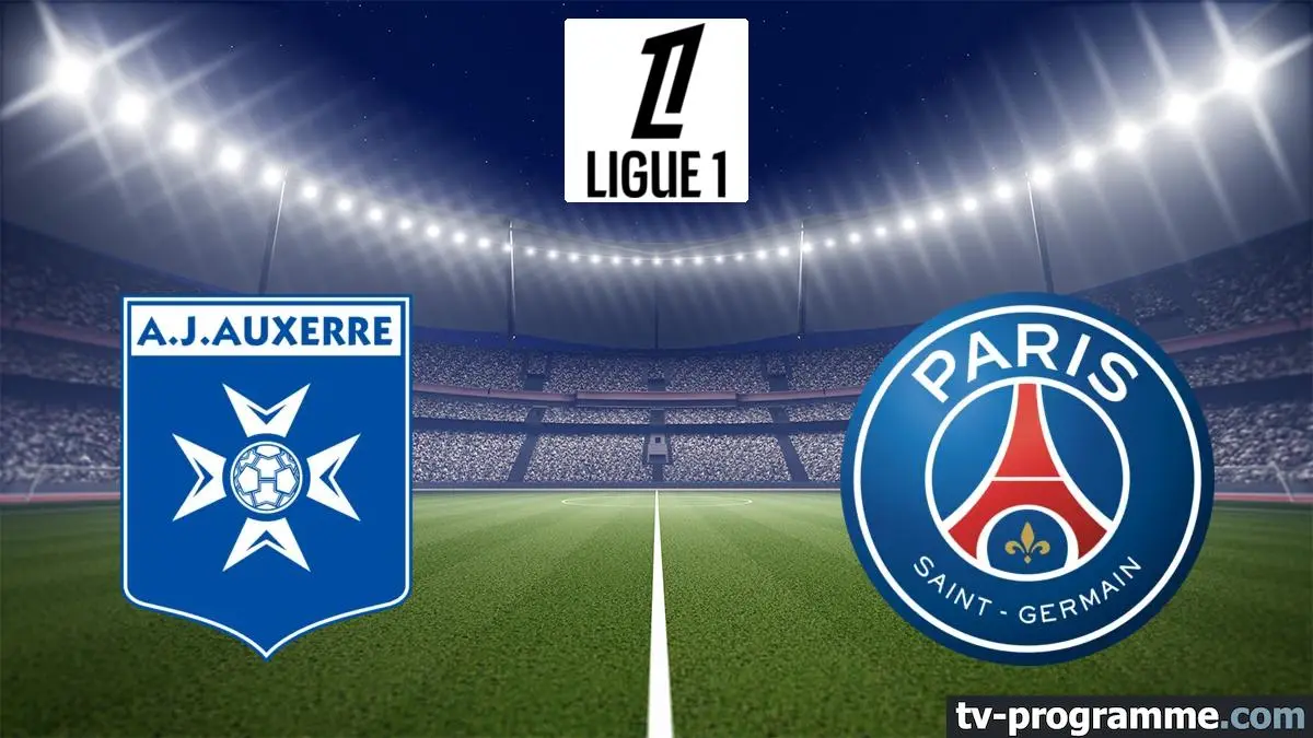 Auxerre / Paris-SG Football Ligue 1 McDonald's 2025-2026