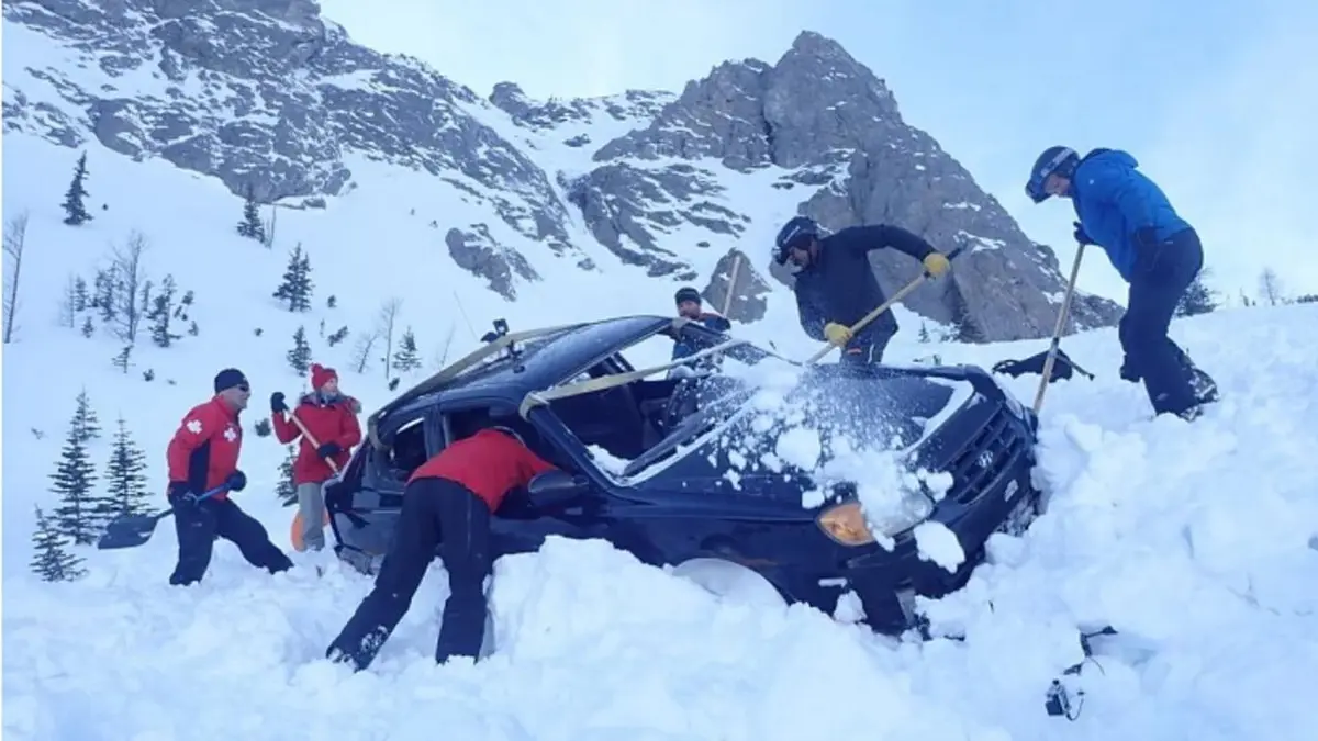 Avalanche, au coeur du déluge blanc