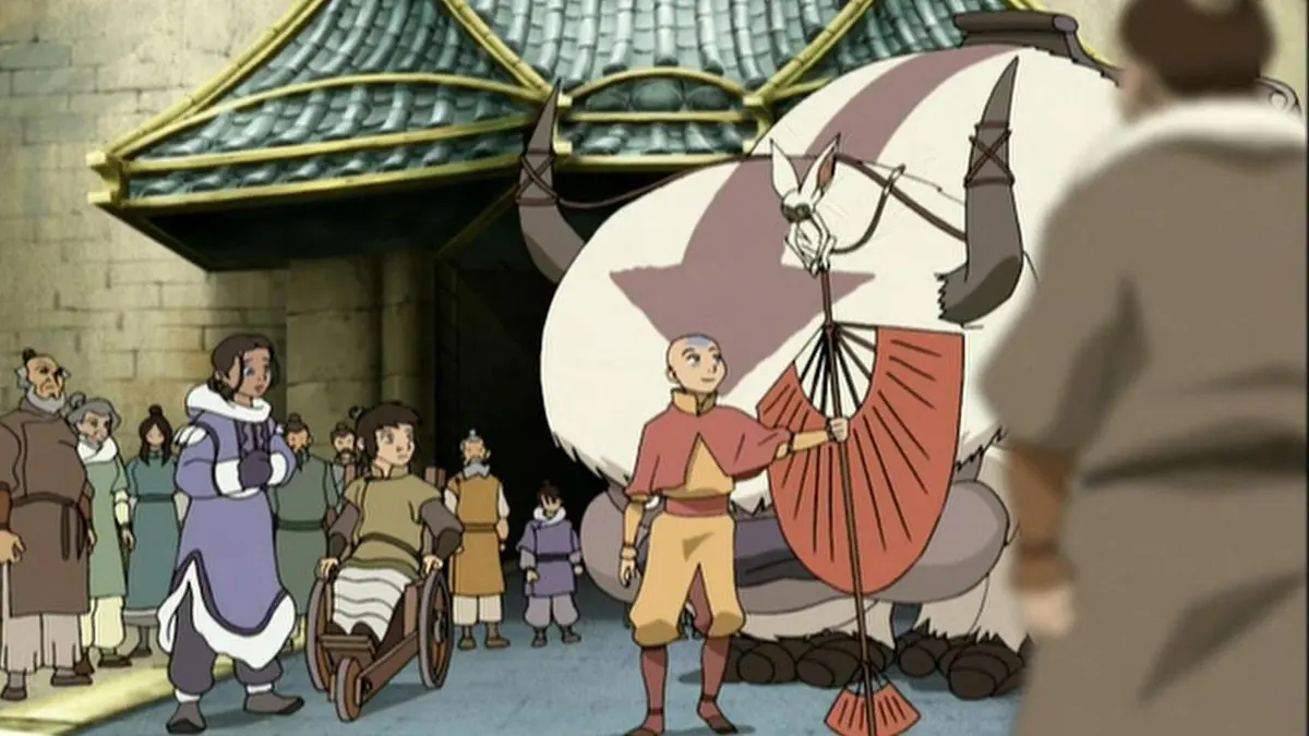 Avatar, le dernier maître de l'air S01E17 Le temple de l'air boréal