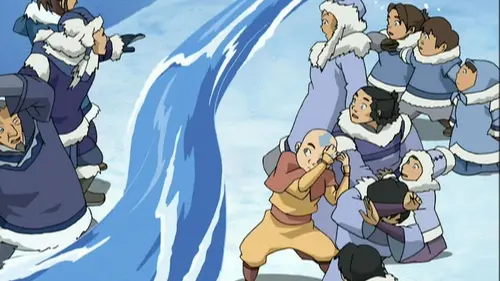 Avatar, le dernier maître de l'air S01E18 Le grand maître de l'eau en streaming