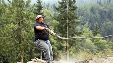 Ax Men S08E09 Old Log, New Tricks