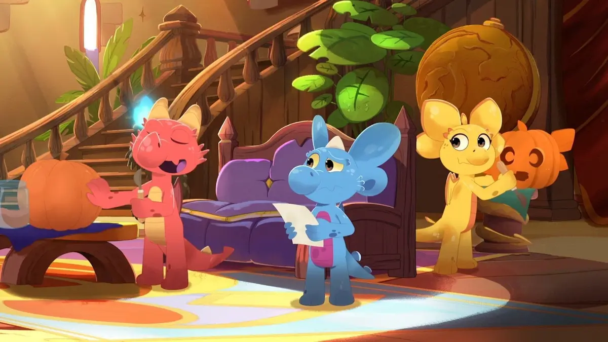 Azuro & la brigade des dragons S01E03 Le roi des citrouilles