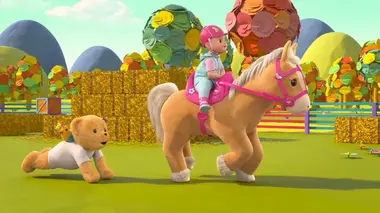 Emma va faire du cheval - Découverte de l'équitation