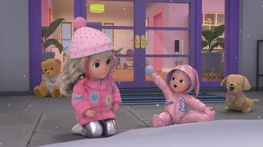 Il neige - Premier hiver pour Emma