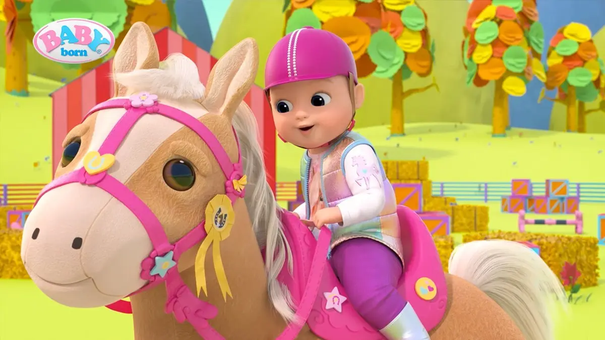 Baby Born S03E04 Equitation et apprentissage des formes