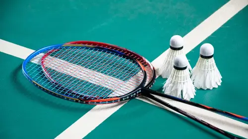 Badminton Badminton. Finale messieurs