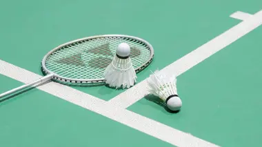 Badminton Badminton. Simple dames. Demi-finales