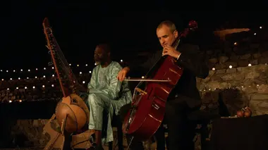 Ballake Sissoko & Vincent Segal at the Rhino Jazz festival