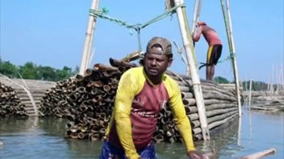 Bangladesh : L'épopée des radeaux de bambou E01 L'épopée des radeaux de bambou