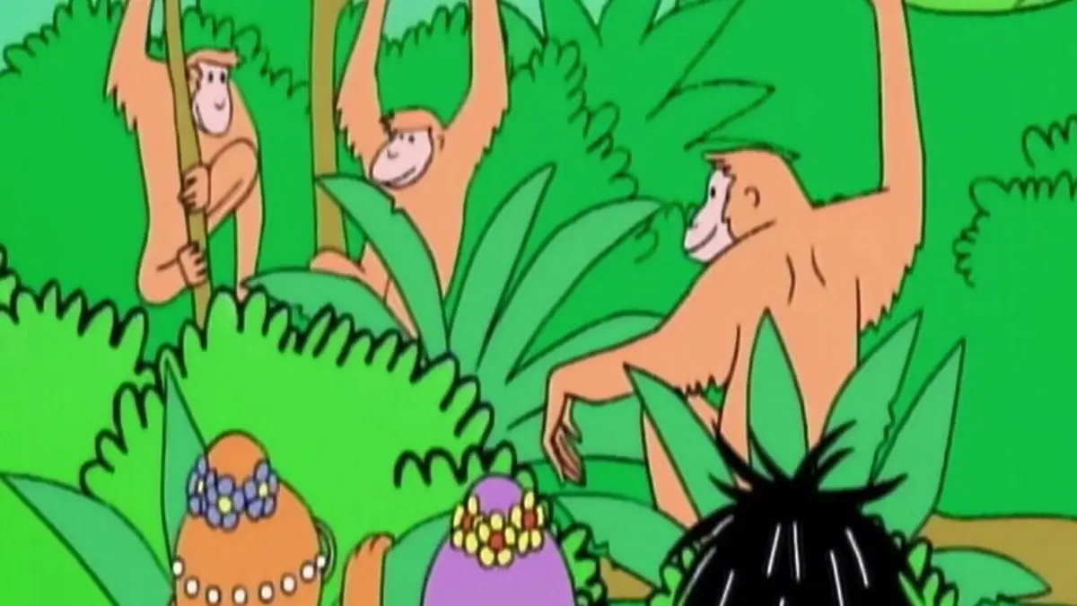 Barbapapa autour du monde S01E10 Les orangs-outans