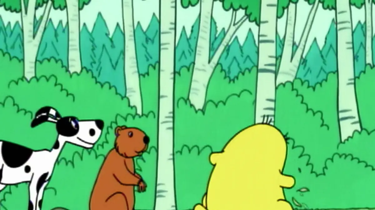 Barbapapa autour du monde S01E24 Le castor