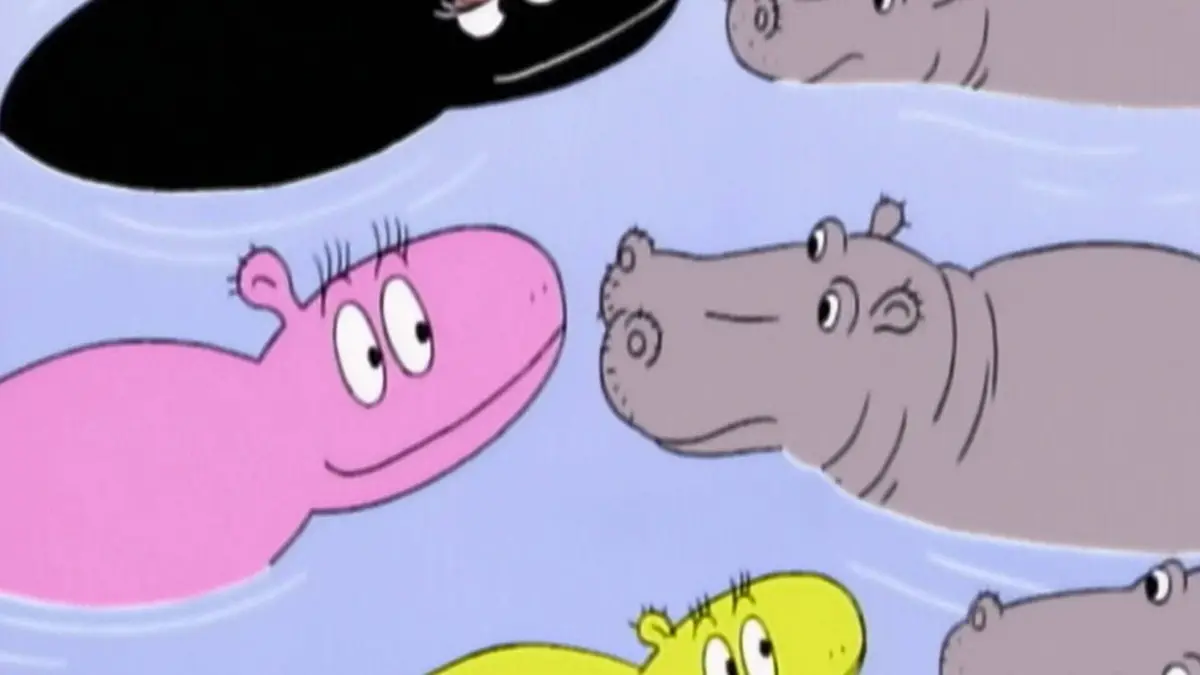 Barbapapa autour du monde S01E40 Les hippopotames