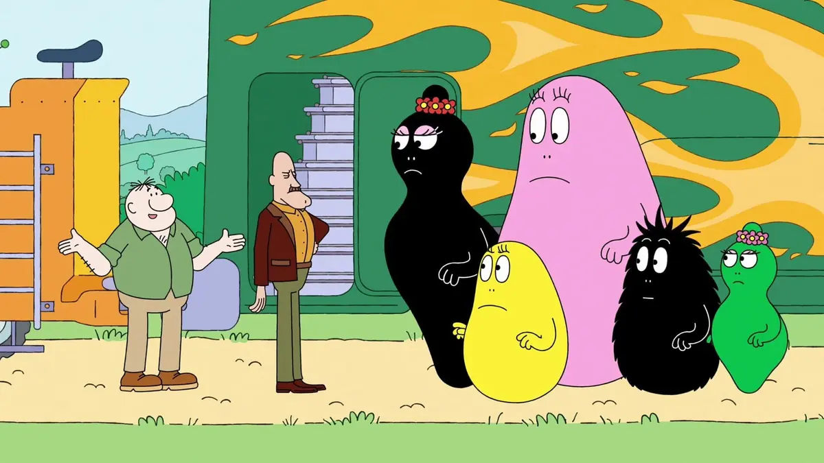 Barbapapa en famille S02E29 Paysages en papier